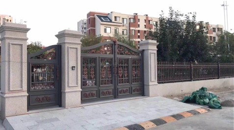 邵陽市鋁藝大門定制 、鋁藝大門私人定制、 定制鋁藝大門 鋁藝別墅大門