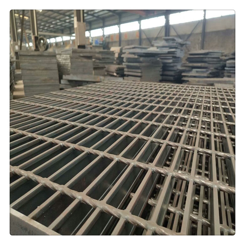 水溝蓋格柵板@不銹鋼排水溝格柵板@*青島重型鋼格板廠家