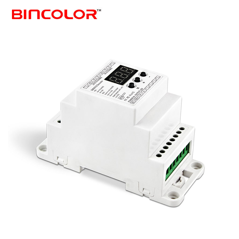 繽彩BC-831-DIN導軌式恒壓DMX驅動器 繽彩導軌式恒壓DMX驅動器