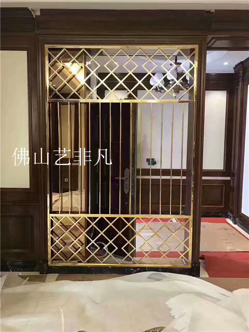 駐馬店*餐廳仿古銅鋁板浮雕屏風 上門安裝