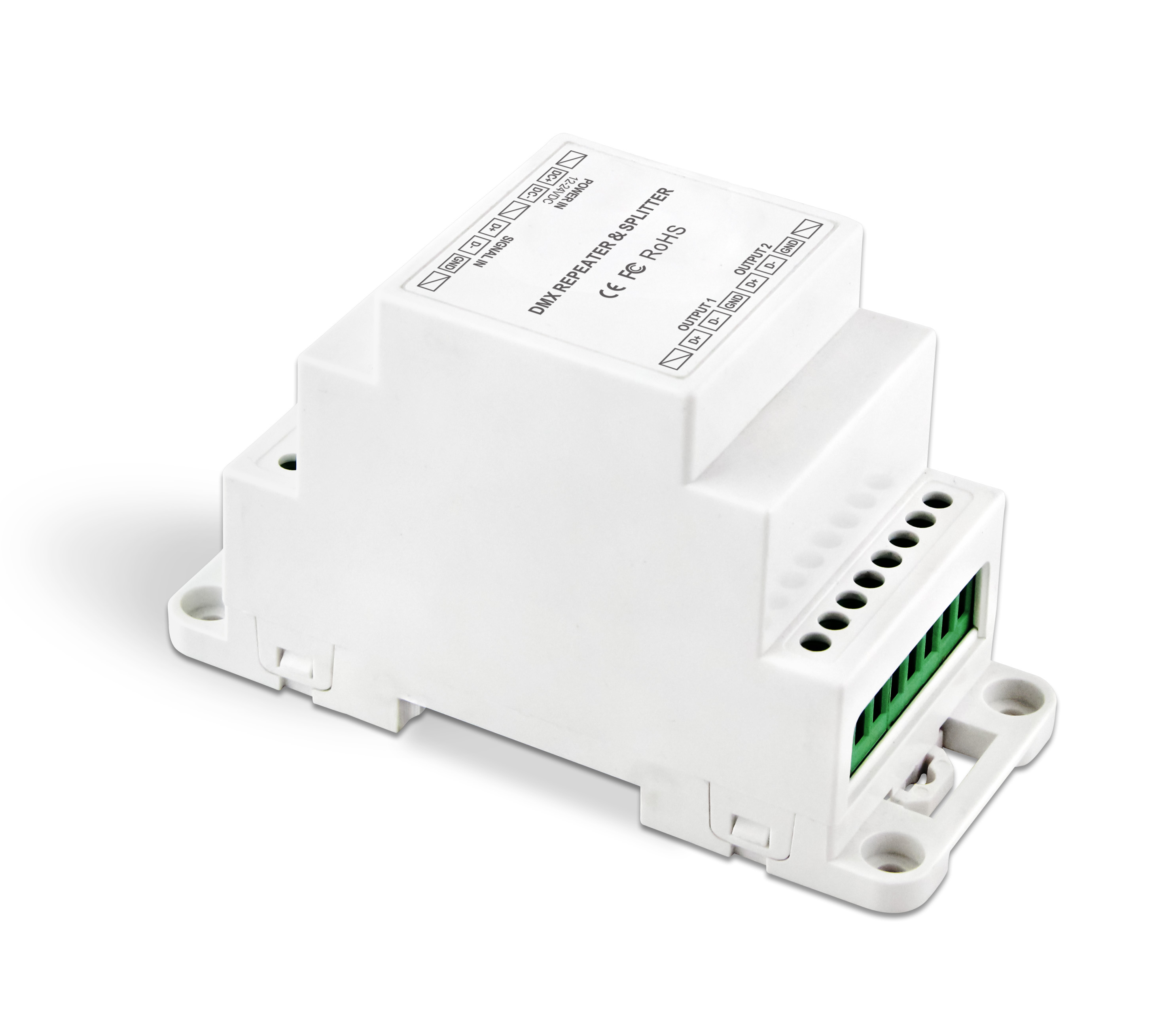 繽彩BC-812-DIN導(dǎo)軌式DMX512信號(hào)放大器 繽彩導(dǎo)軌式DMX512信號(hào)放大器