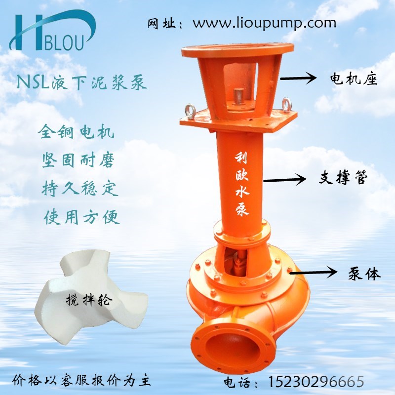 無堵塞河道清淤泥漿泵50NSL船用抽沙泵