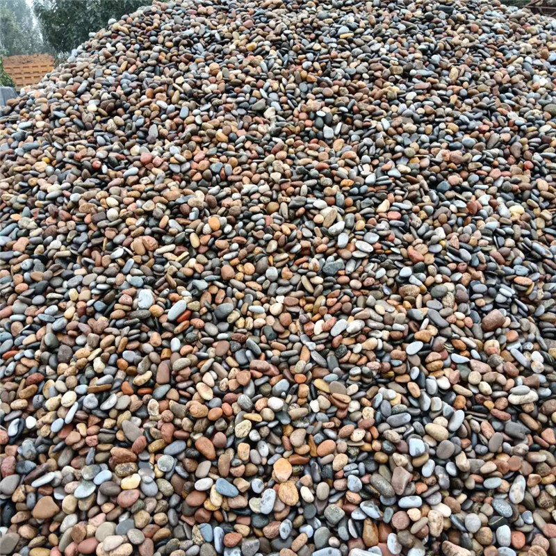 廠家直銷混合色拋光鵝卵石 雨花石 白色鵝卵石免費拿樣