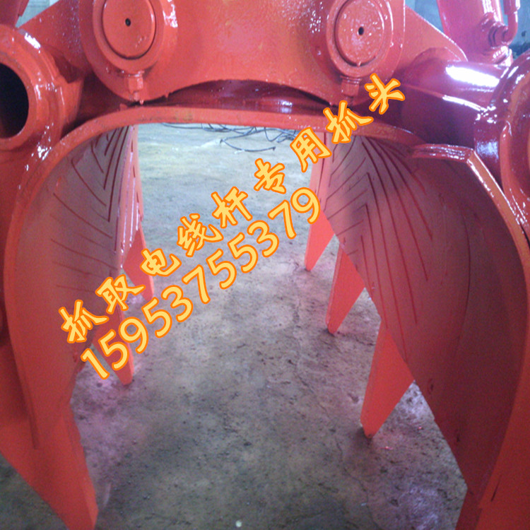 龍爪手 挖掘機抓桿機可旋轉(zhuǎn)安裝視頻