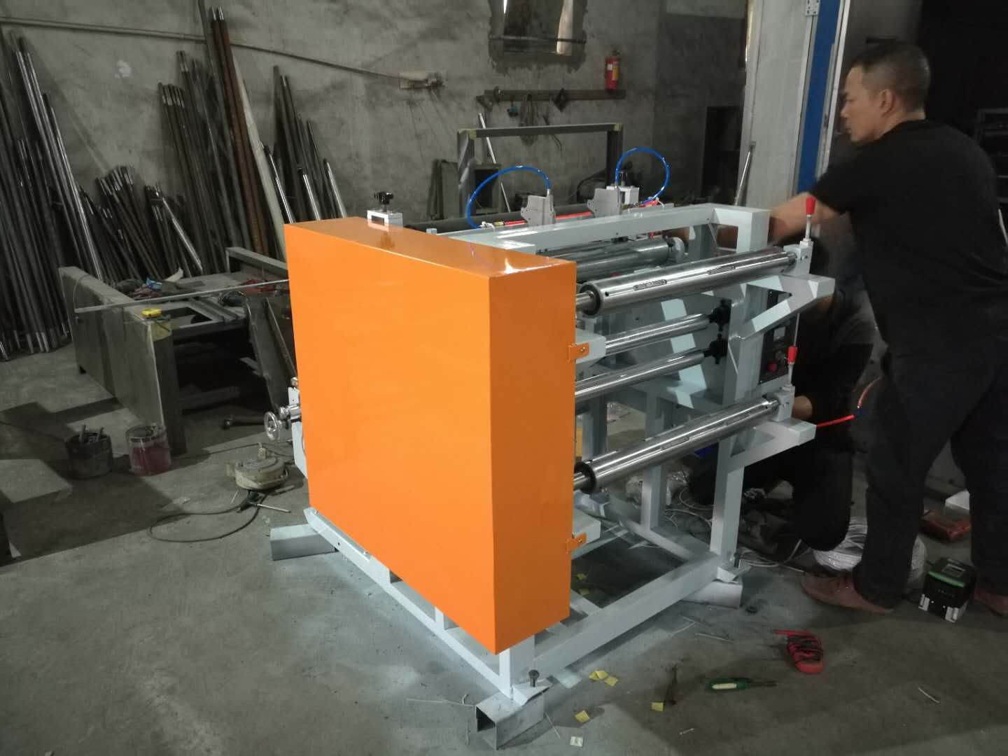 立式自動分切機 多功能分切機  鋁箔分切機 臥式分切機