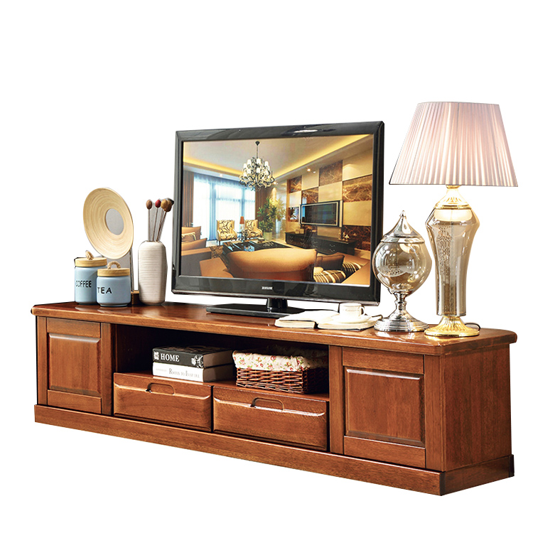 直銷簡約中式實木電視柜客廳電視柜