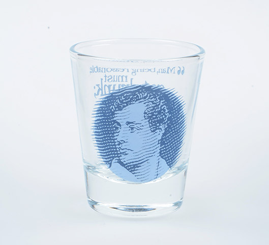 名人小酒杯*頭像印刷玻璃杯印花白酒杯玻璃杯加工定制