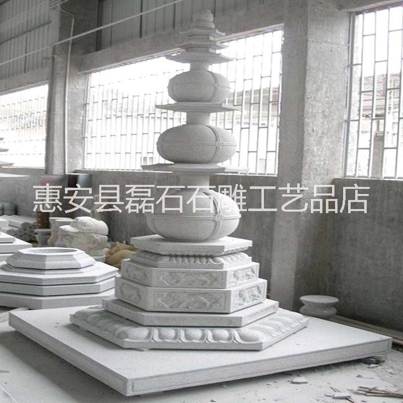 廠家直銷 石雕佛塔 仿古舍利塔寺廟古建筑石塔景觀寶塔