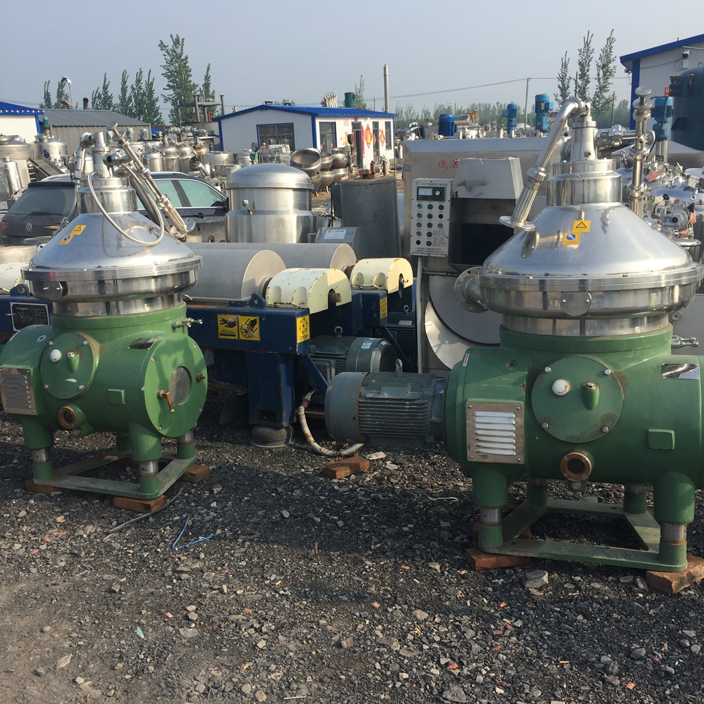 出售二手碟片式離心機 淀粉分離離心機 二手泔水碟式分離機 二手三相分離立式碟片式離心機