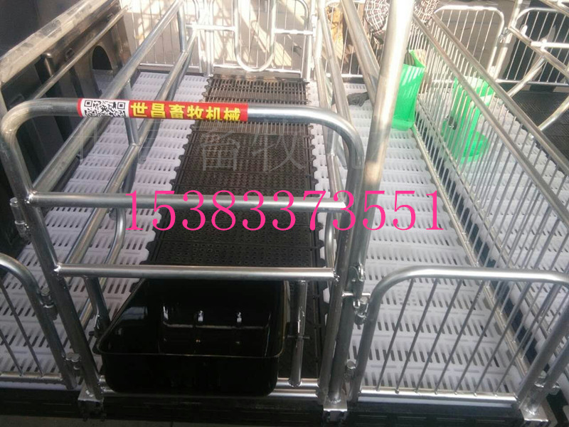 新型母豬產(chǎn)床生豬小豬欄老母豬床安裝視頻