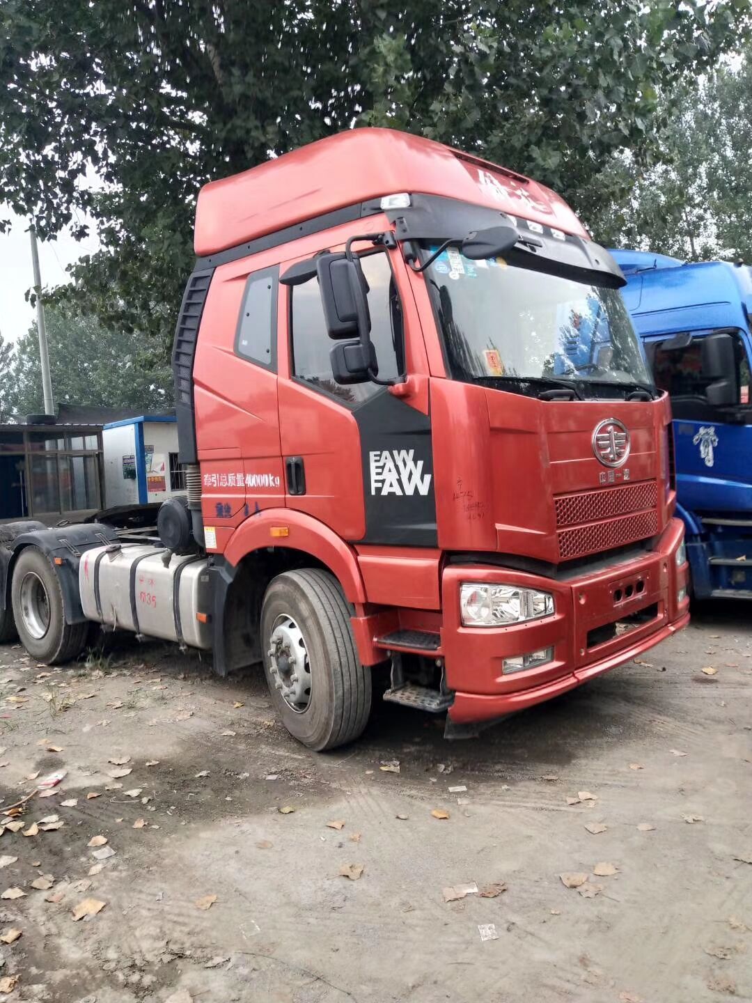 出售解放J6錫柴420馬力半掛車便宜了