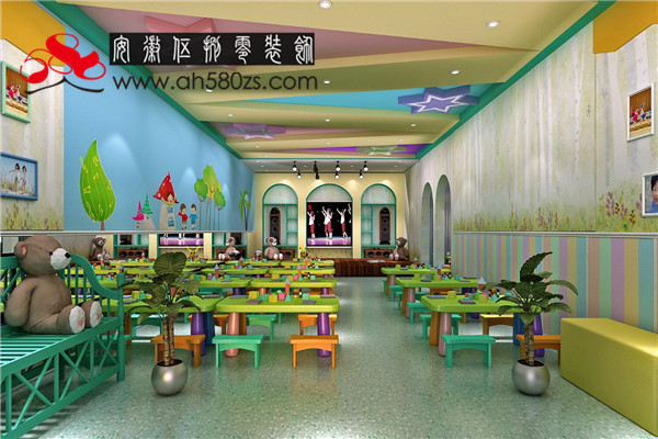 合肥早教中心裝修幼兒托班裝修 精彩童年，快樂(lè)成材