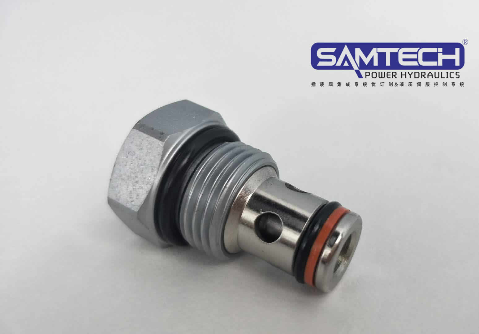 液壓螺紋插裝閥螺紋單向閥插裝式單向閥CV-08/DF06（鋼球/錐閥）