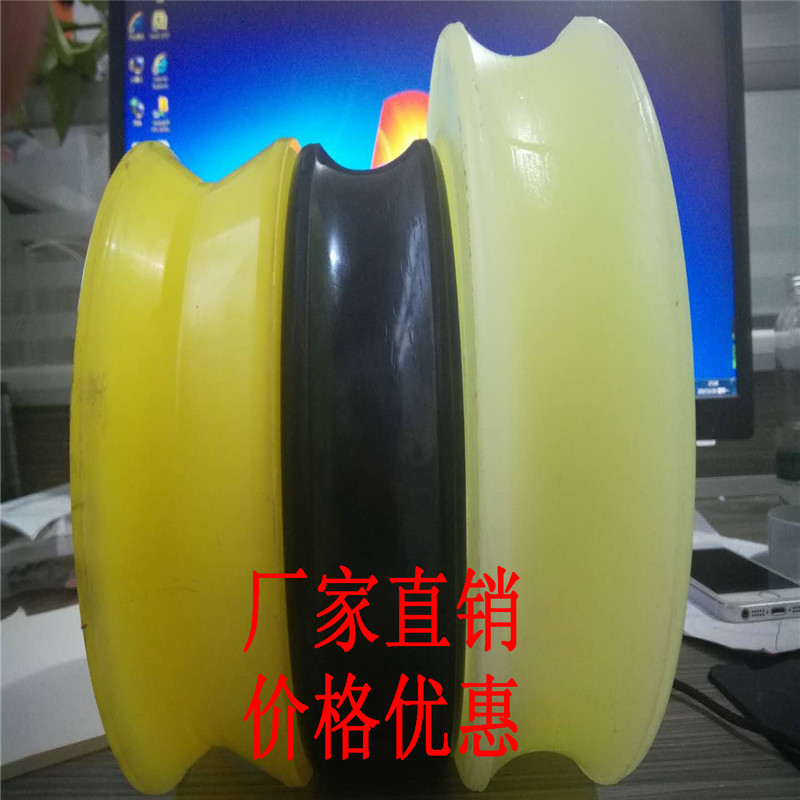 廠家直銷猴車托壓輪輪襯 單雙托輪輪襯 猴車膠圈