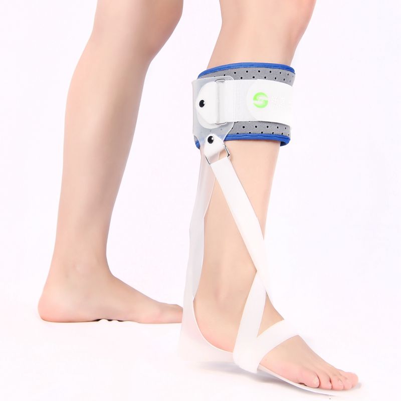 好醫(yī)仕白色透明跟腱靴_適合踝關(guān)節(jié)扭傷固定支具廠家批發(fā) 腳踝扭傷跟腱靴踝護具