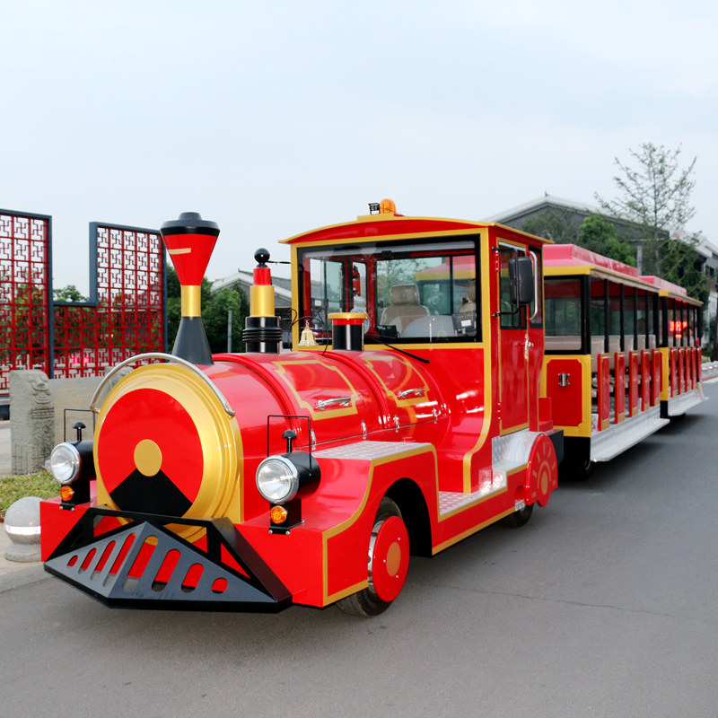武漢蒂森景區(qū)燃油觀光小火車定制