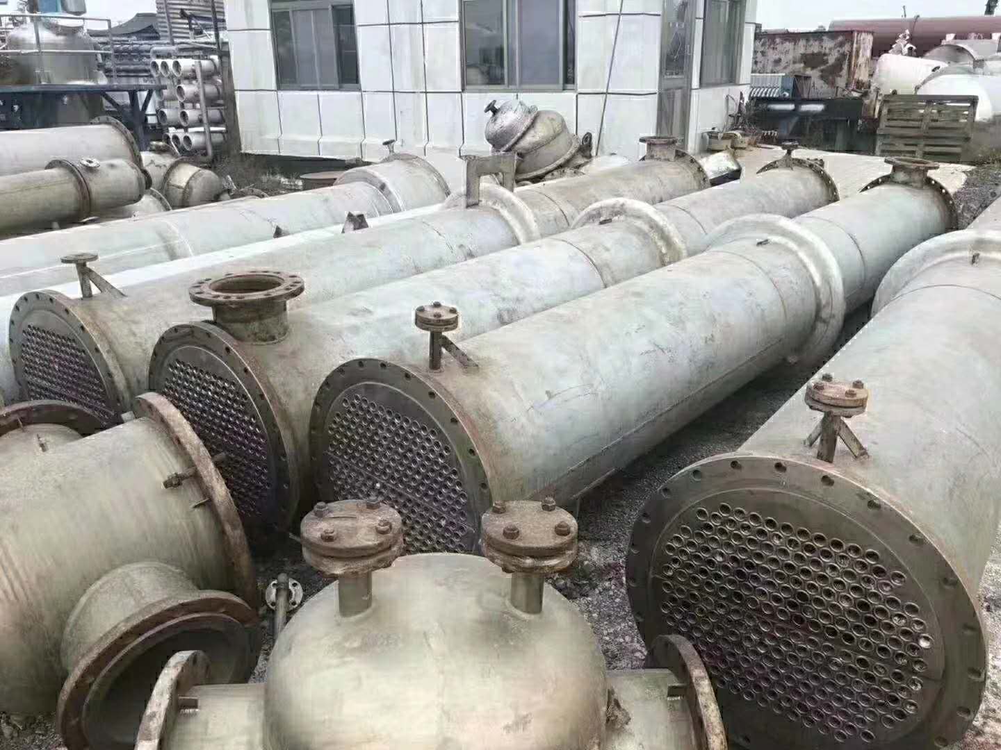 常年供應二手不銹鋼冷凝器 出售列管