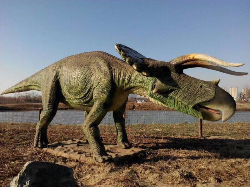 活靈活現(xiàn)的仿真恐龍?bào)@現(xiàn)上海 高密度硅膠制作仿真動物 仿真恐龍廠家