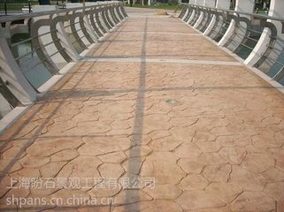 青島藝術(shù)壓模地坪|壓花壓印地坪