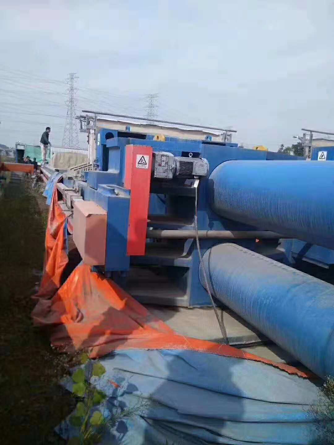 二手壓濾機出售壓濾機 300平方隔膜壓濾機 200平方全自動隔膜壓濾機