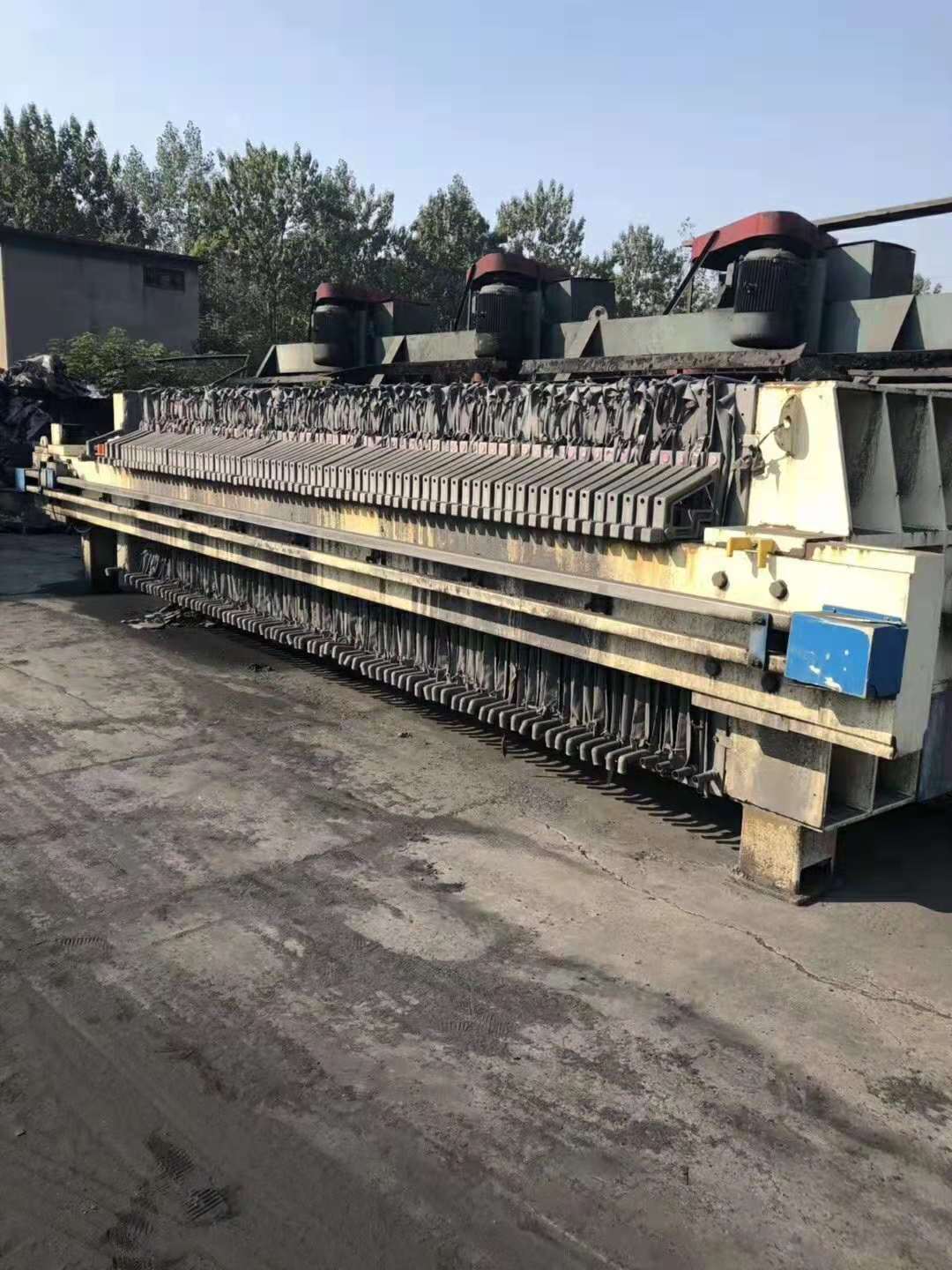 二手壓濾機出售壓濾機 300平方隔膜壓濾機 200平方全自動隔膜壓濾機
