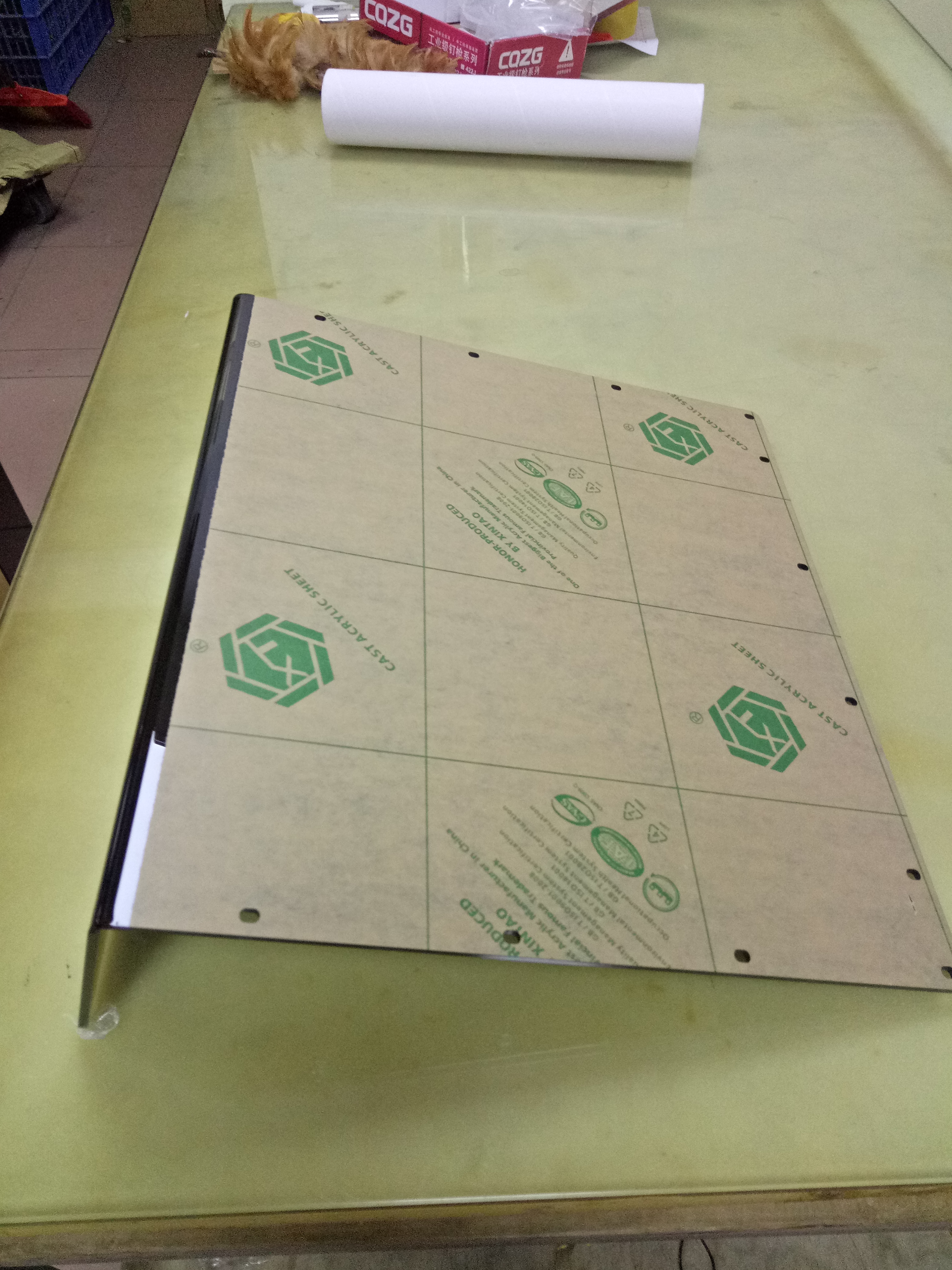 亞克力機器面罩，有機玻璃設(shè)備面罩