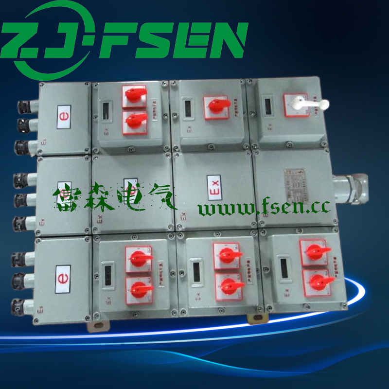 BXMD防爆配電箱32A漏電保護配電柜定制鋁合金配電箱 鋁合金配電箱防爆配電箱