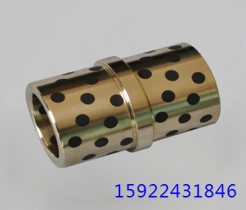 JDB-1黃銅鑲嵌自潤滑軸承石墨銅套 托司導(dǎo)套 嘉善自潤滑軸承