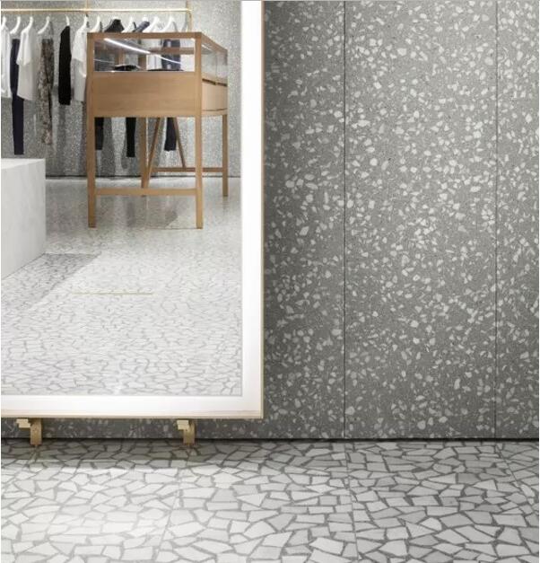 商業(yè)水磨石地坪玩出*華麗感  商業(yè)水磨石應(yīng)用效果