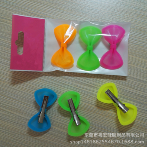 供應(yīng)硅膠蝴蝶結(jié)發(fā)飾品 直銷硅膠蝴蝶結(jié)發(fā)飾品  環(huán)保硅膠蝴蝶結(jié)發(fā)飾品