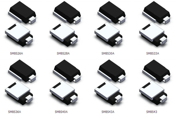 瞬態(tài)抑制二極管制造商，東沃電子，型號齊全