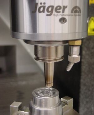jager高頻電主軸 模具雕銑鉆孔設(shè)備模具制造銑削*高速電主軸