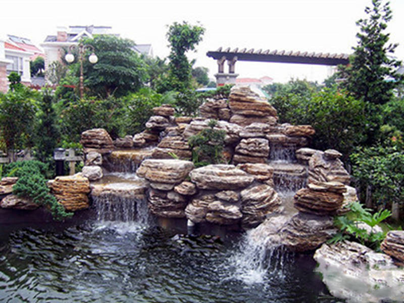 私家庭院假山魚池怎么做？就找專業(yè)