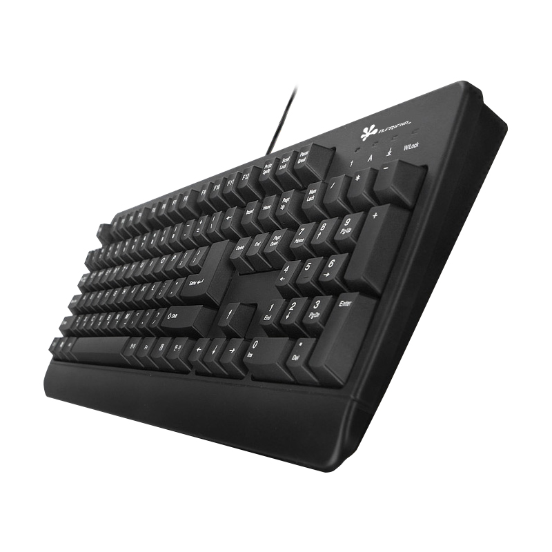 壁虎忍者GK1防水辦公有線鍵盤 USB筆記本外接鍵盤 電競游戲吃雞鍵盤