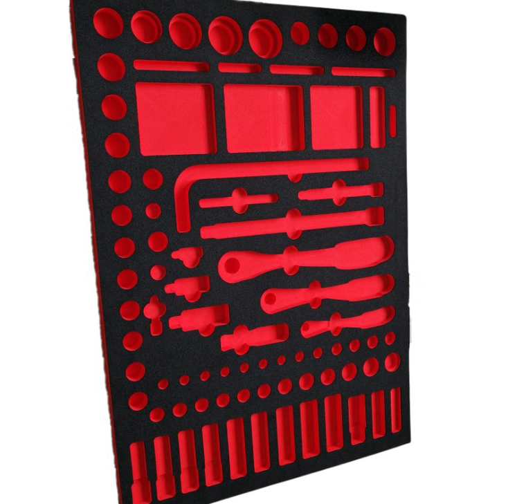 廠家定制汽修工具車eva雕刻內(nèi)襯 雙色精雕一體成型eva內(nèi)襯內(nèi)托