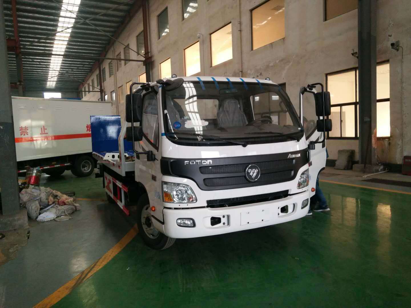 道路救援 道路救援福田奧鈴一拖二清障車 道路救援福田奧鈴一拖二清障車廠家 廠家可分期 國五道路救援福田奧鈴一拖二清障車