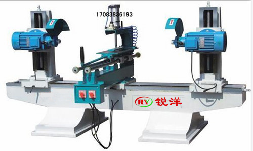 雙端鋸附立軸銑床 雙頭剪 雙端銑