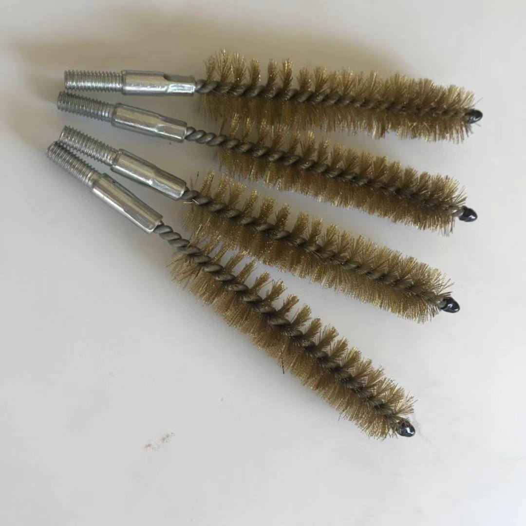 廠家直銷 鋼絲管道刷 銅絲刷 除鋼絲管道刷 銅絲刷 除銹 訂做非標(biāo)