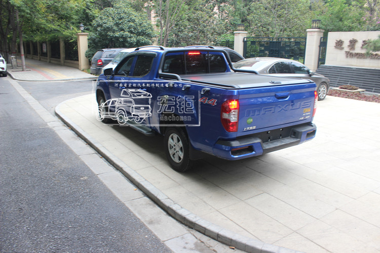 上汽大通T60皮卡后蓋改裝，就是這么酷