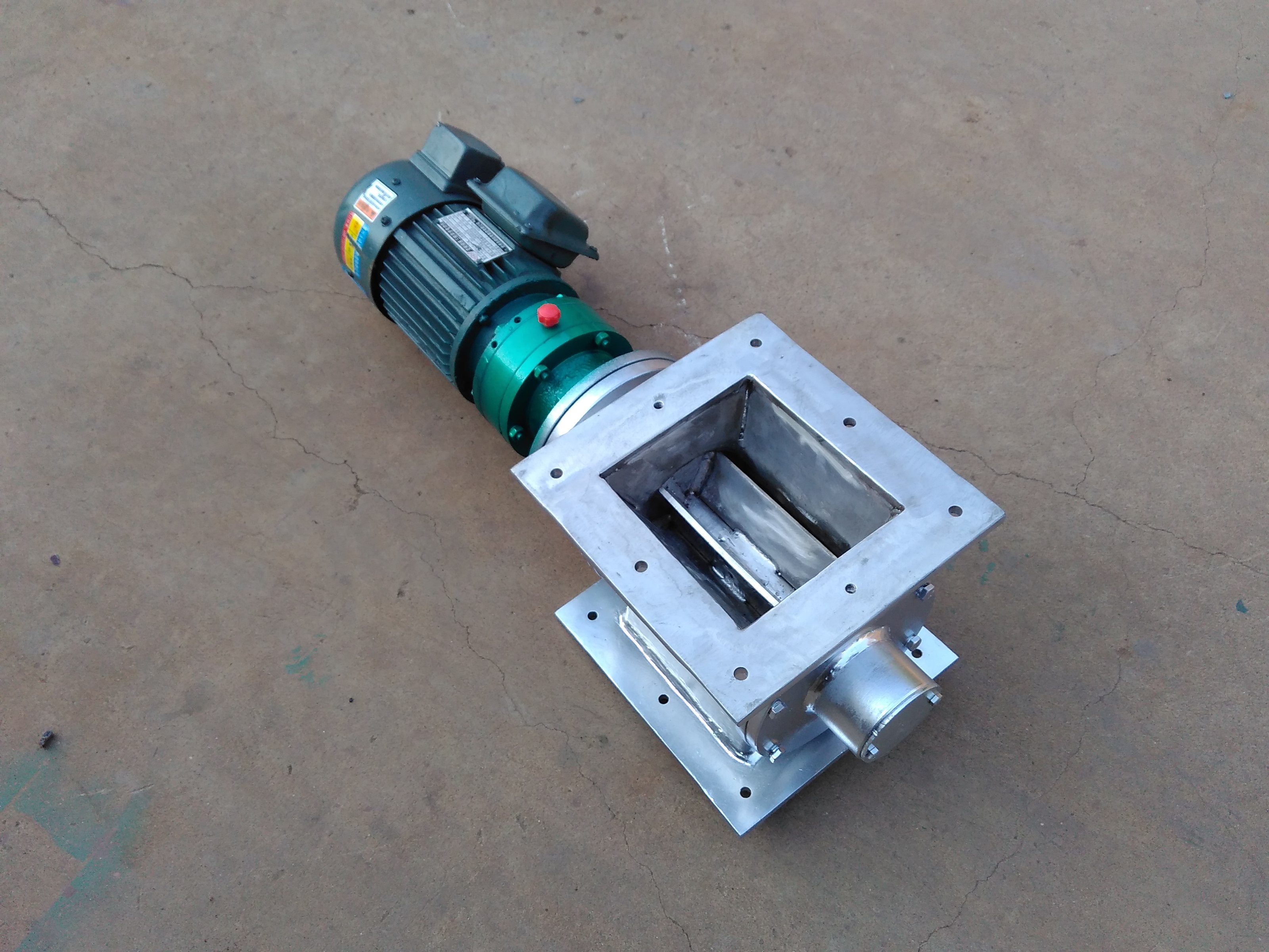 定制加工變頻防爆方口/圓口卸灰閥