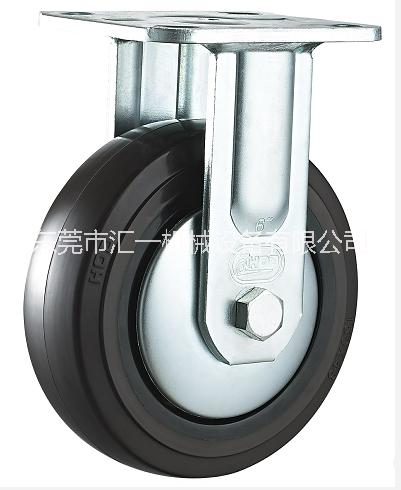 東莞橡膠腳輪規(guī)格 重型4寸5寸6寸8寸萬(wàn)向橡膠輪型號(hào) 工業(yè)腳輪廠家
