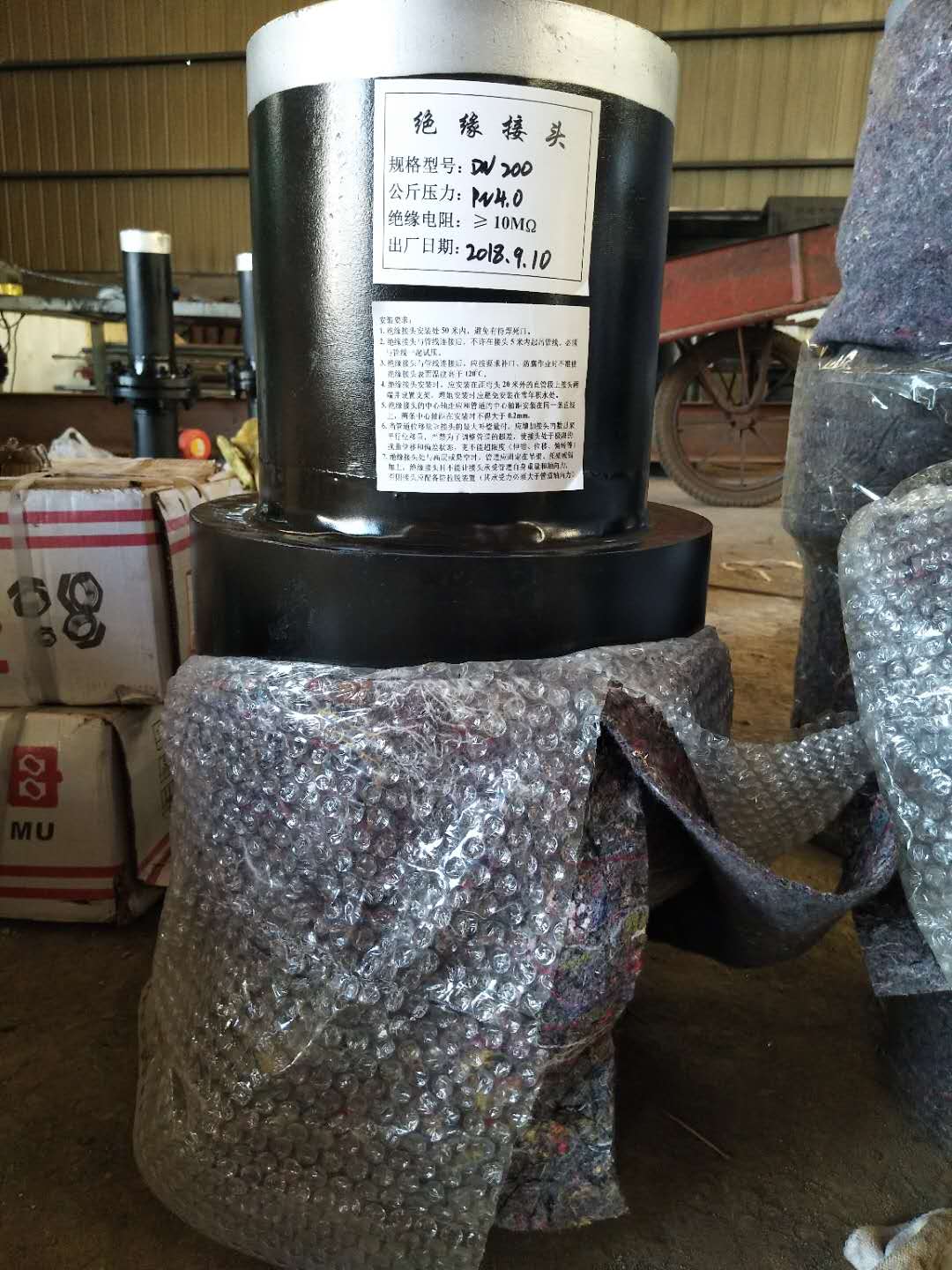 管線鋼L245絕緣接頭一般都是用在天然氣管道上的