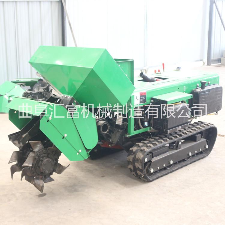 果園茶園多功能開溝旋耕機 廠家直銷履帶式農(nóng)用機械 田園管理機