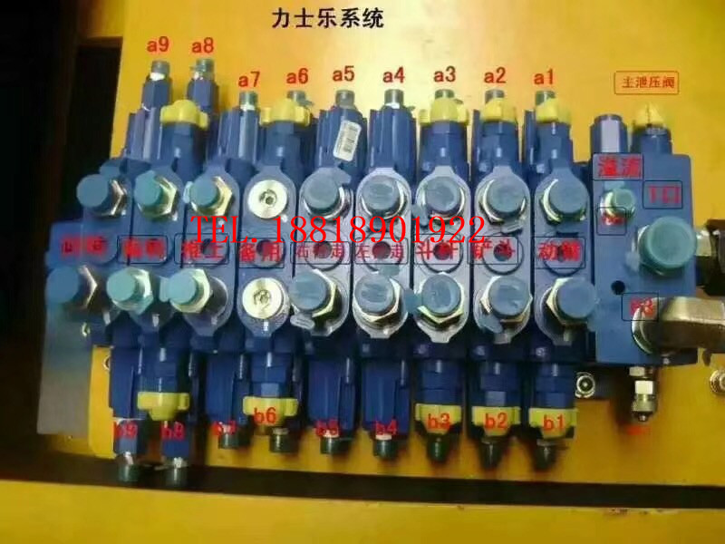 玉柴60挖掘機(jī)多路閥SX12，福田雷沃60挖掘機(jī)分配器
