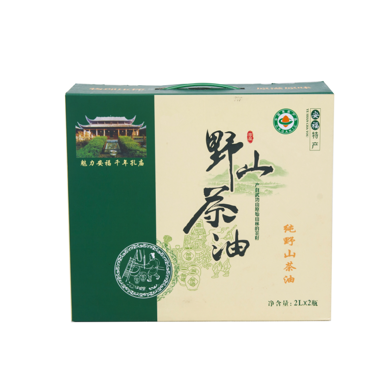 江西山茶油批發(fā)4L禮盒裝贛花油茶籽油