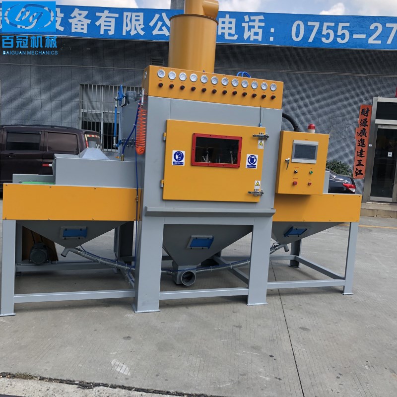 輸送式自動(dòng)噴砂機(jī)噴沙機(jī)噴丸機(jī) 除銹翻新噴砂設(shè)備自動(dòng)噴砂機(jī)直銷 除銹翻新噴砂機(jī)