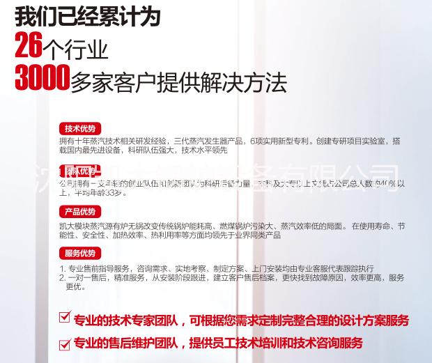想買(mǎi)質(zhì)量良好的沈陽(yáng)蒸汽鍋爐 就來(lái)凱大燃?xì)庠O(shè)備 廠家直銷(xiāo)
