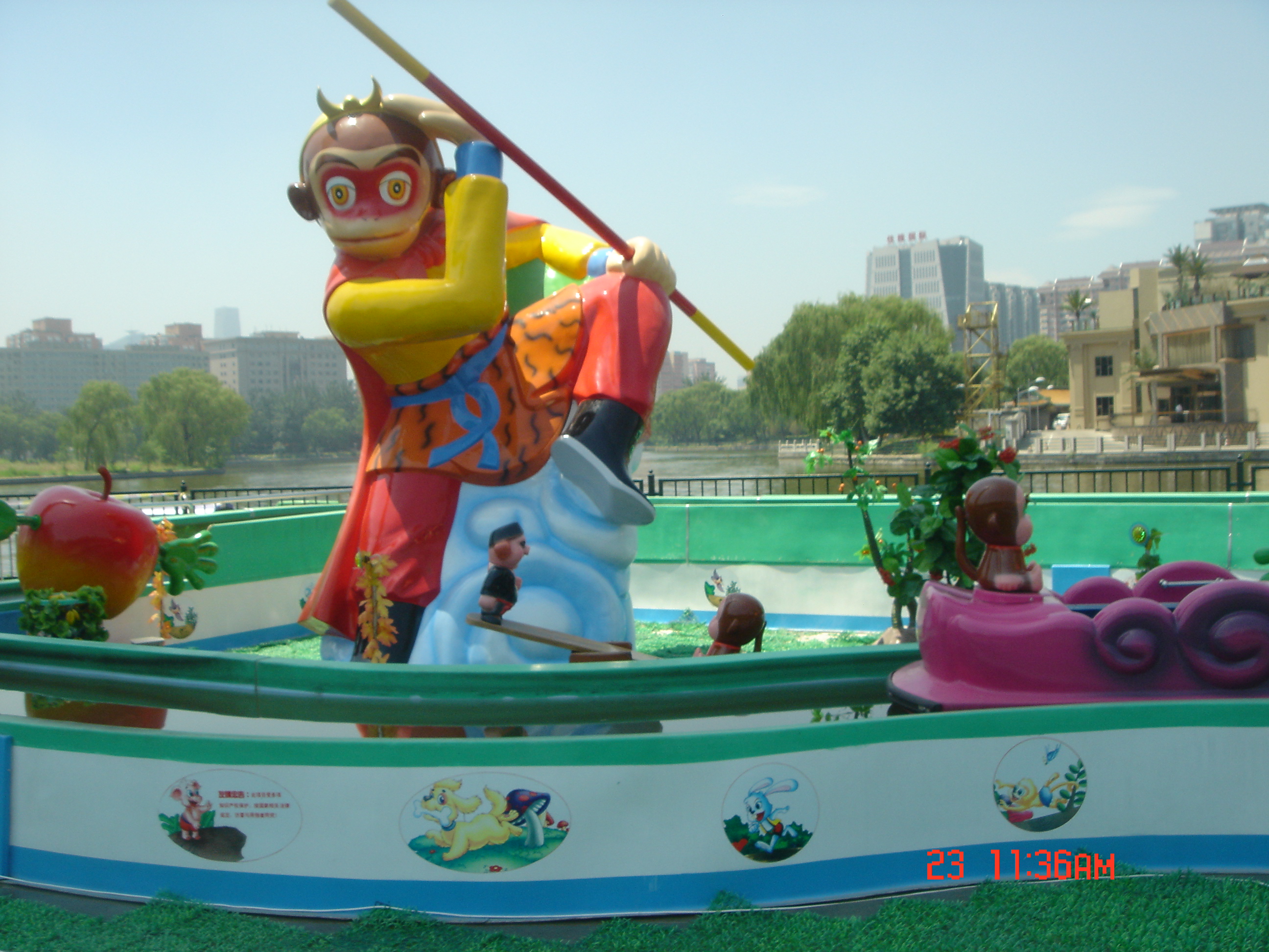 創(chuàng)藝游樂花果山漂流公園游樂園游樂設(shè)備生意如此火爆