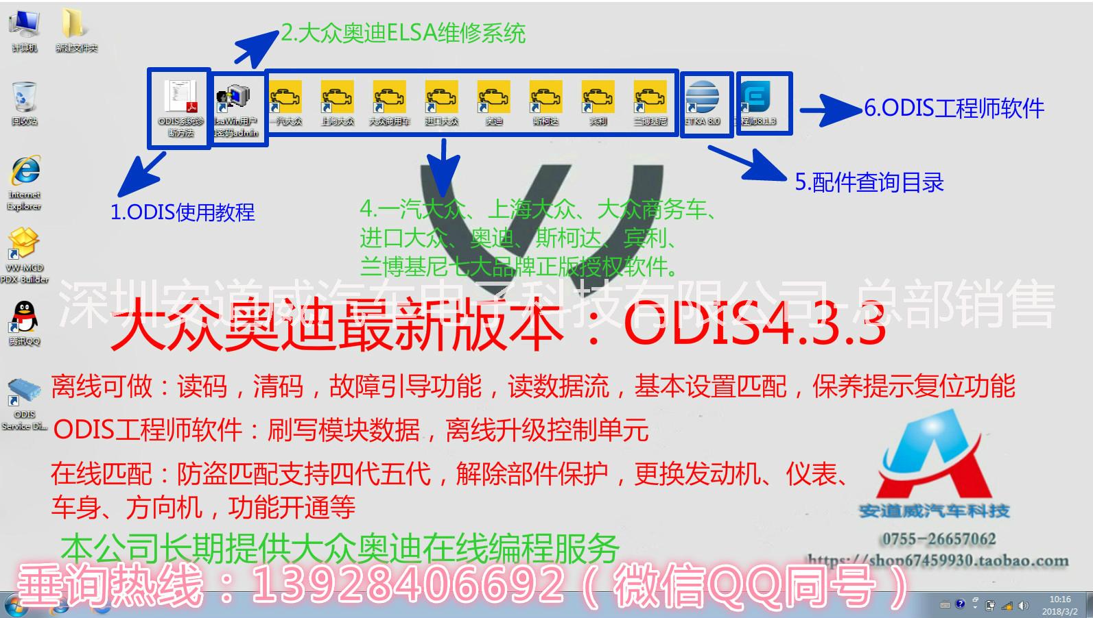 大眾奧迪在線編程電腦5054A