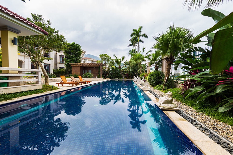 別墅花園的植物配置有技巧